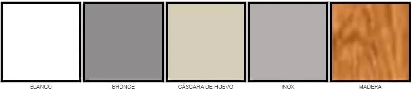 colores de persianas